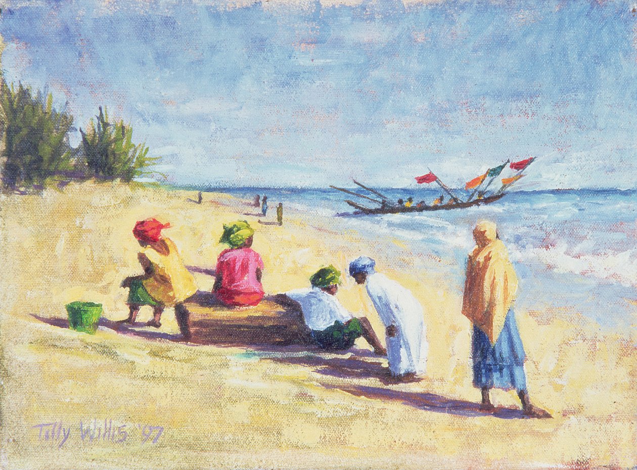 La Plage à Abene, Sénégal, 1997 - Tilly Willis