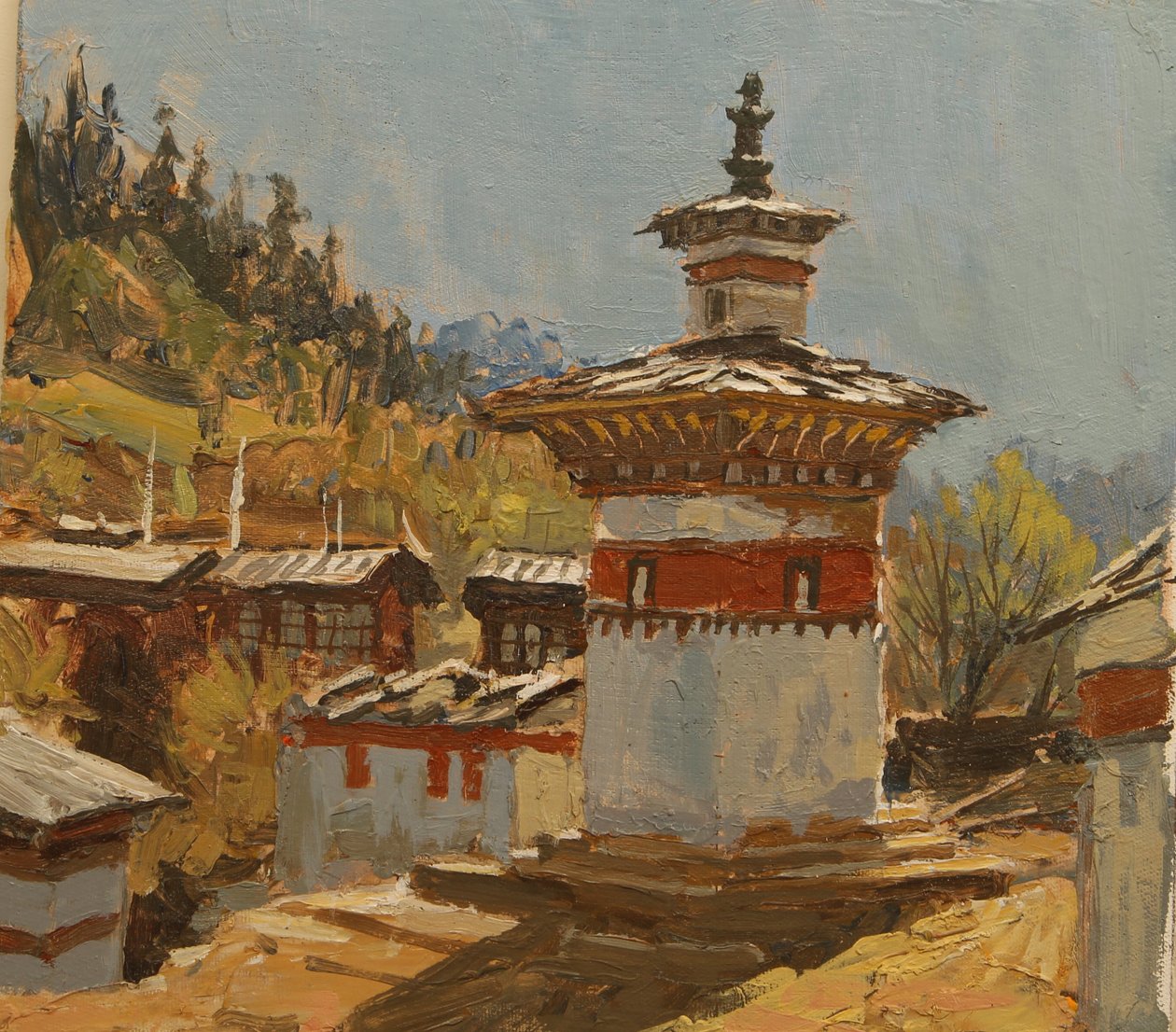 Mur de prière Ogyen Chholing - Tim Scott Bolton
