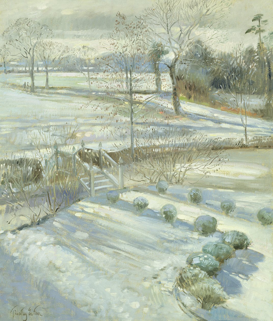 Lavande et le pont chinois - Timothy Easton
