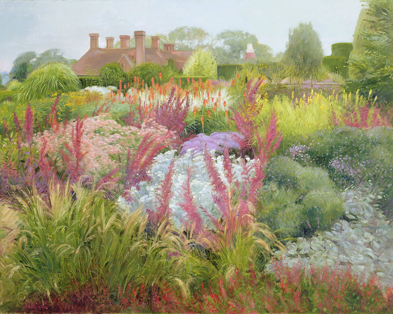Flèches de Kniphofia et Great Dixter - Timothy Easton