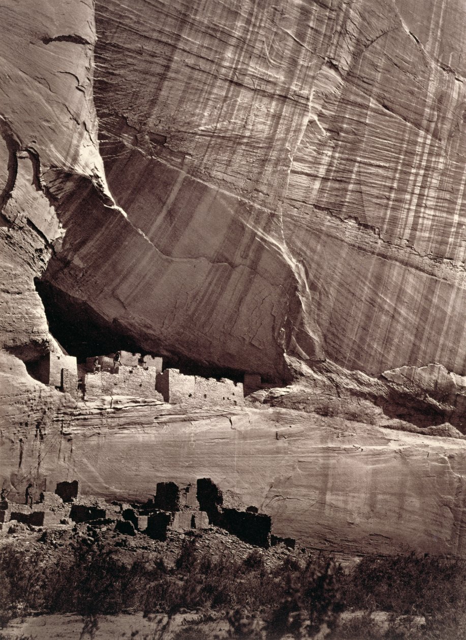 Les anciennes ruines du Canyon de Chelle, 1873 - Timothy O
