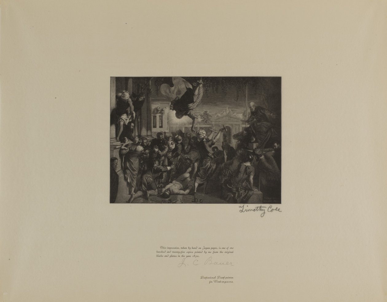 Anciens maîtres italiens - Timothy Cole