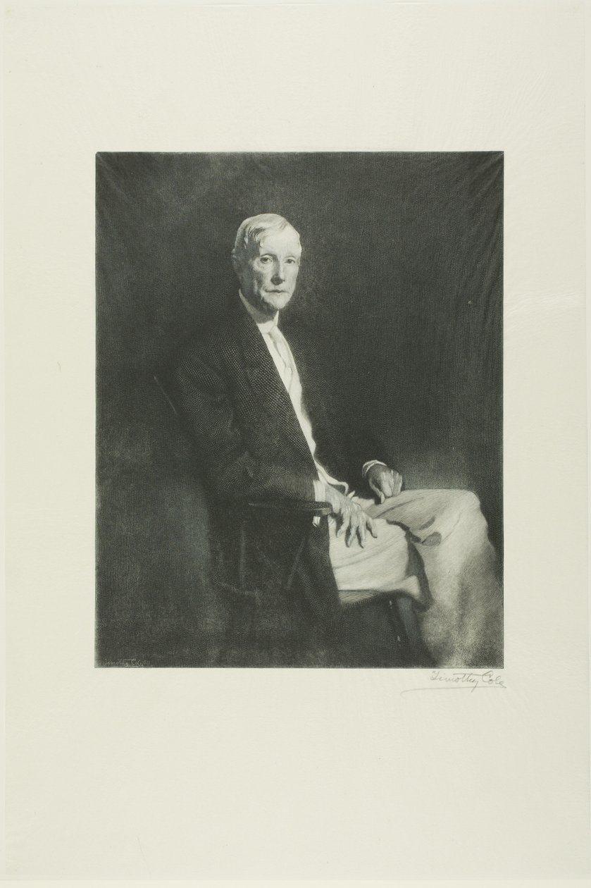 Portrait de John D. Rockefeller - Timothy Cole