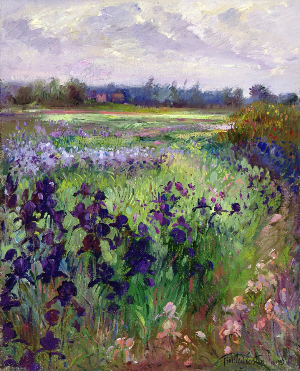 À travers Great Green, Burgate - Timothy Easton