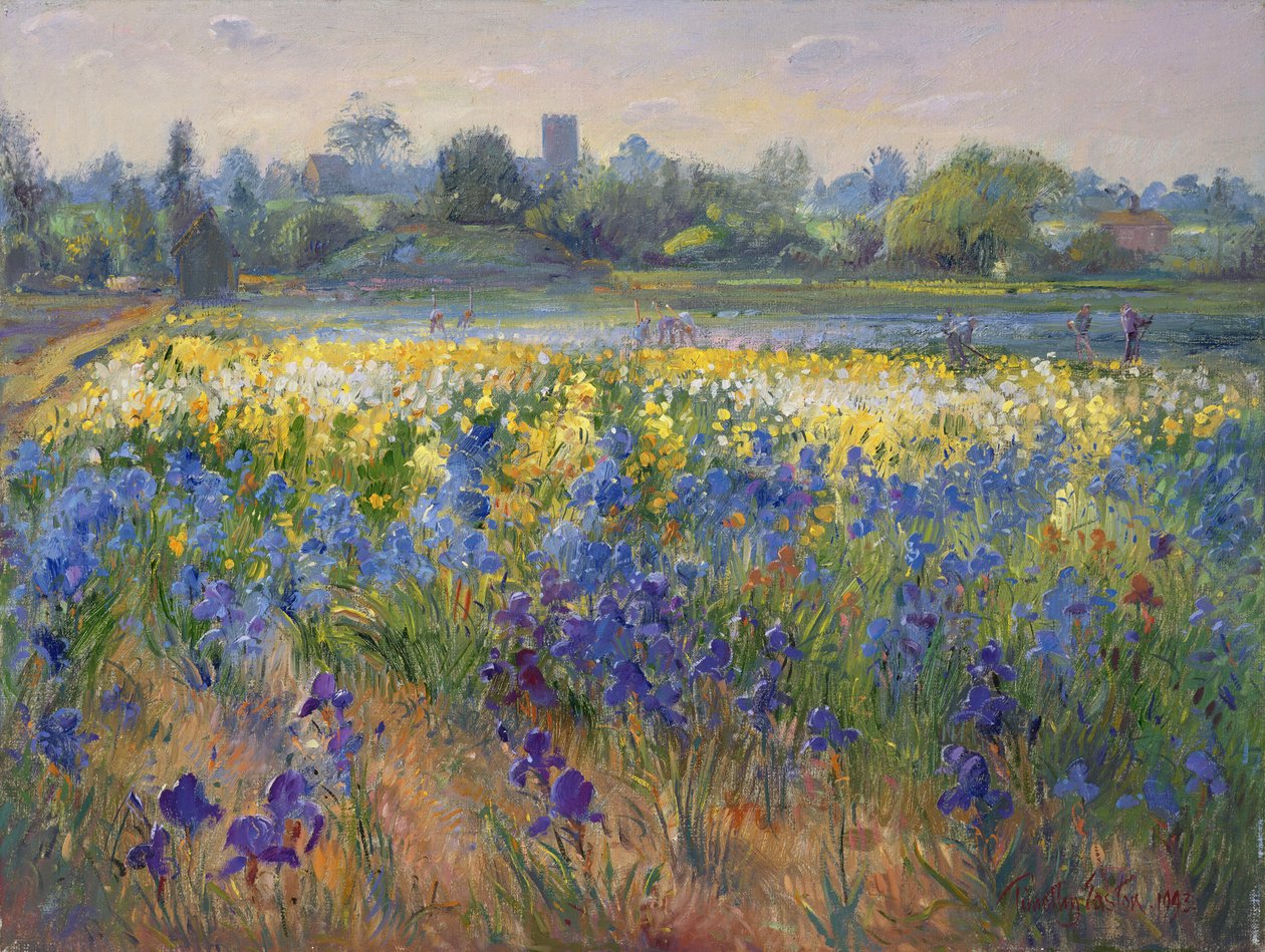 Brume bleue à Burgate, 1993 - Timothy Easton