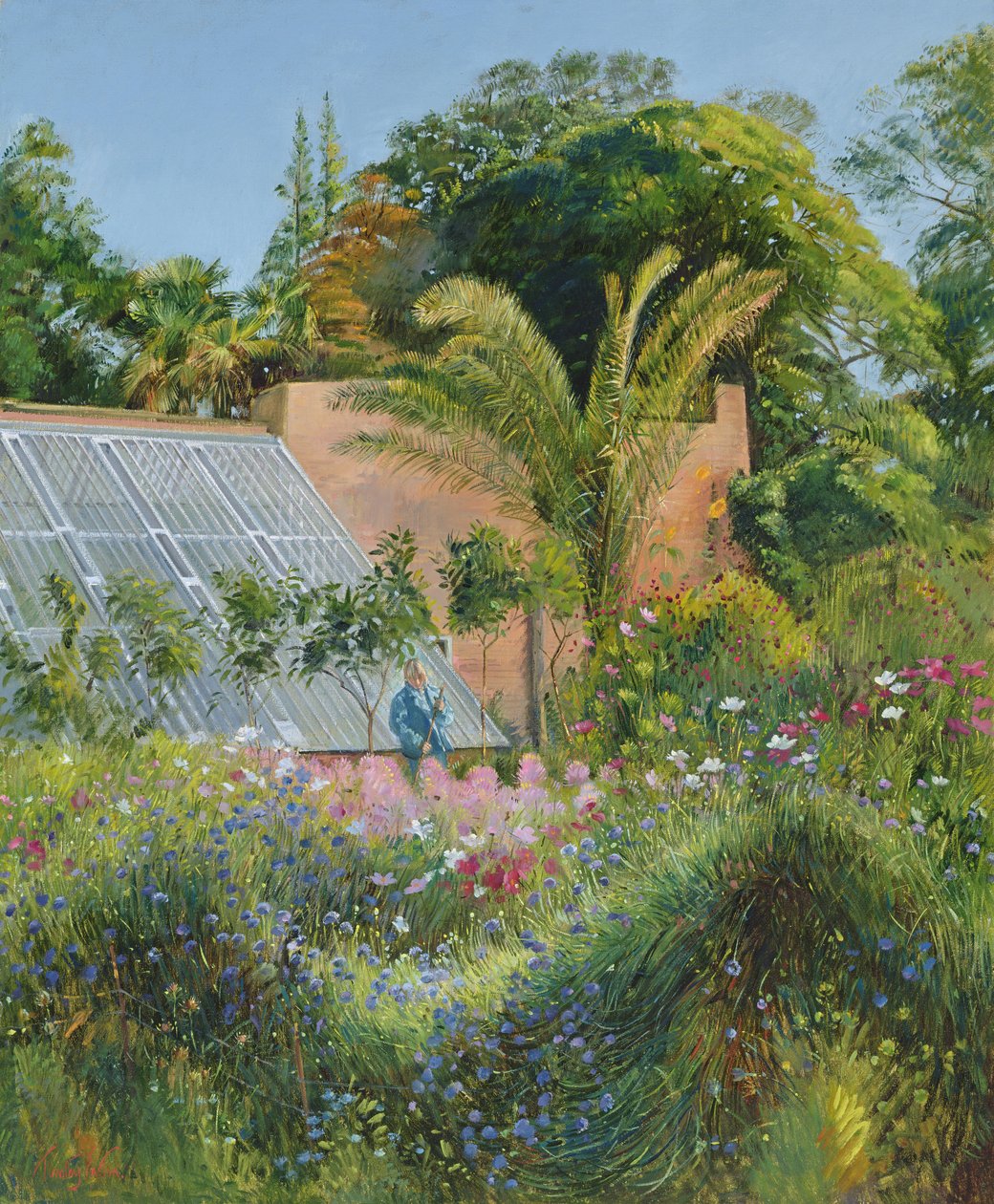 Vagues de bleuets à Heligan - Timothy Easton