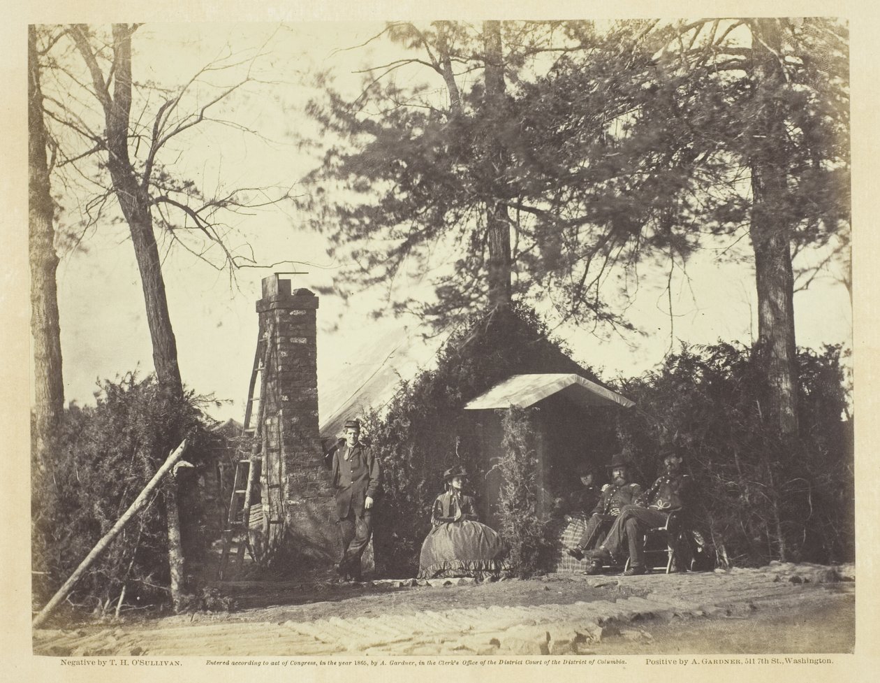Architecture du camp, Brandy Station, Virginie - Timothy O