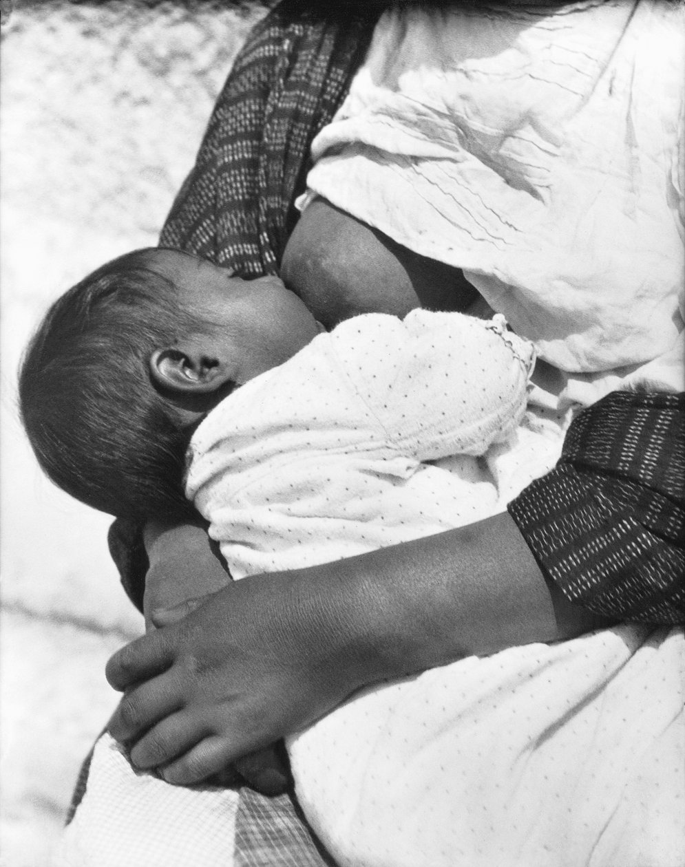Bébé allaitant (Conchita avec sa mère Luz Jimenez), Mexico, 1926 - Tina Modotti