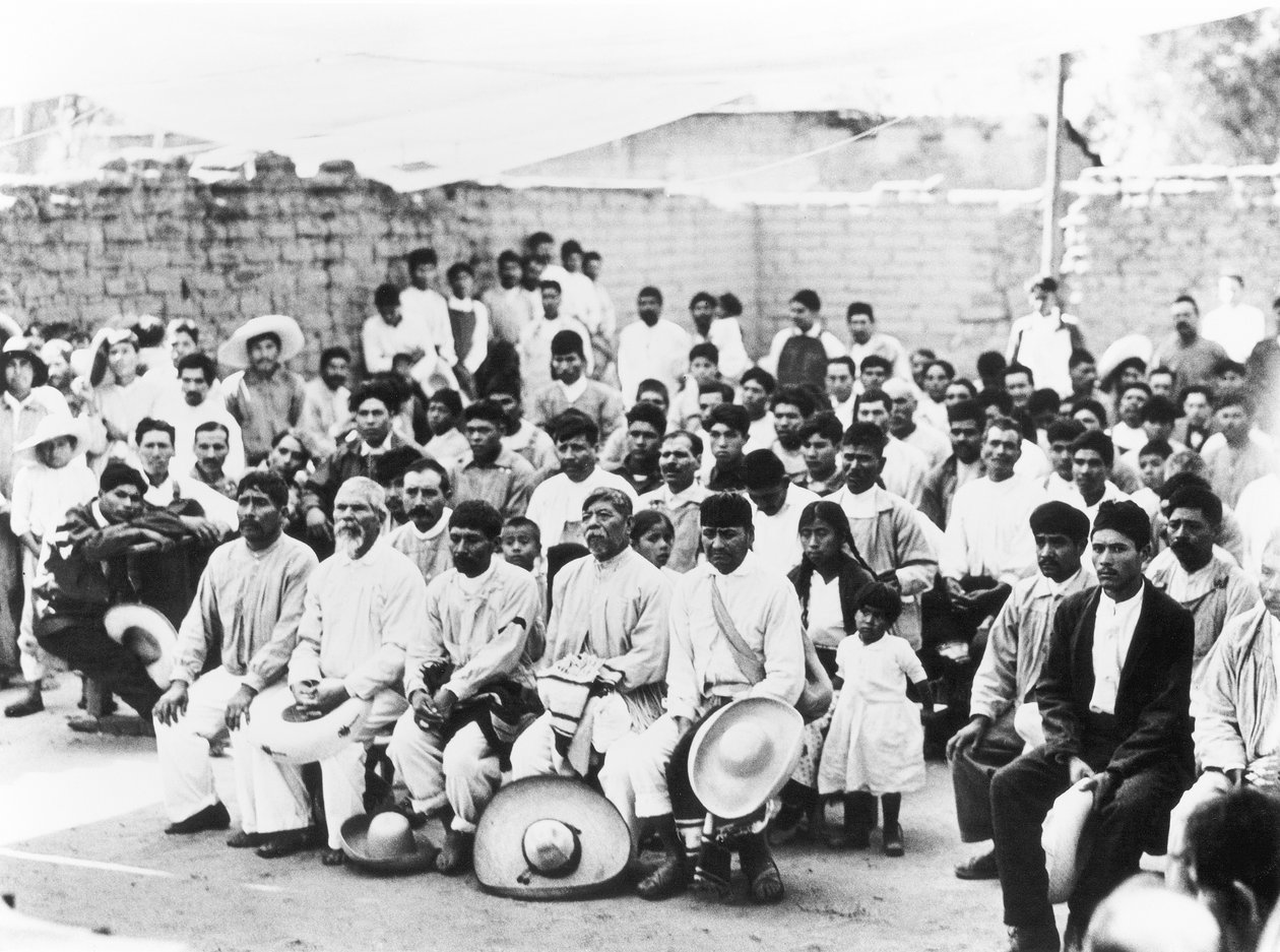 Réunion des Campesinos, Jalapa, Mexique, 1927 - Tina Modotti