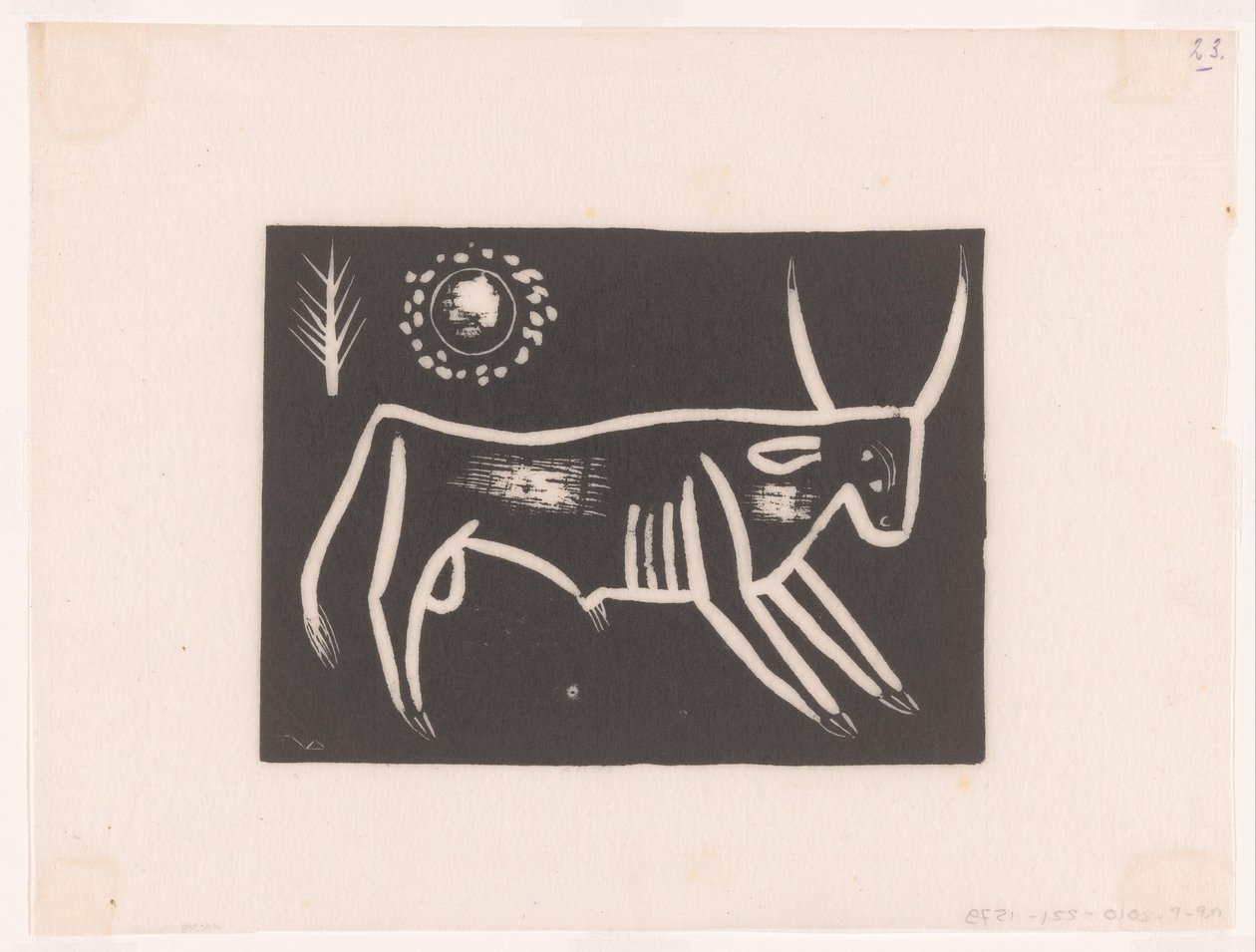 Taureau - Tinus van Doorn (signed by artist)