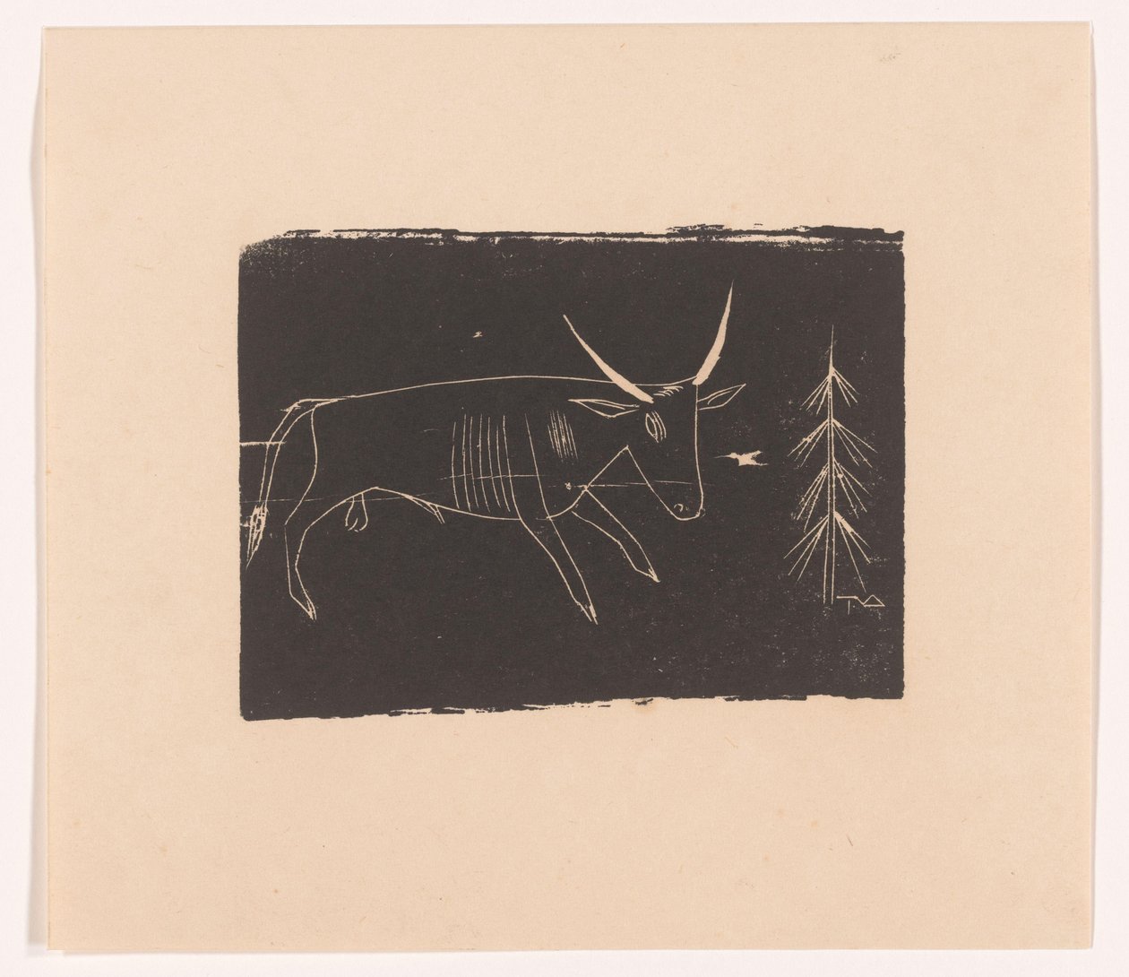 Taureau - Tinus van Doorn (signed by artist)