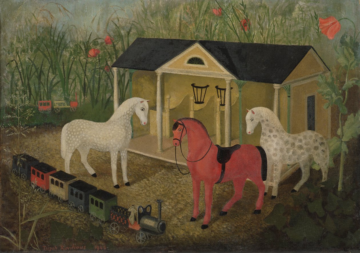 Chevaux et trains - Tirzah Ravilious