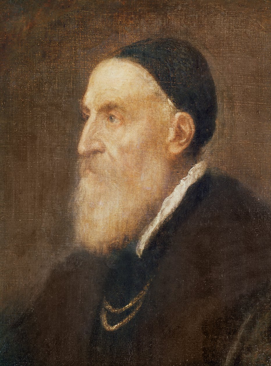 Autoportrait (détail) - Tiziano Vecelli
