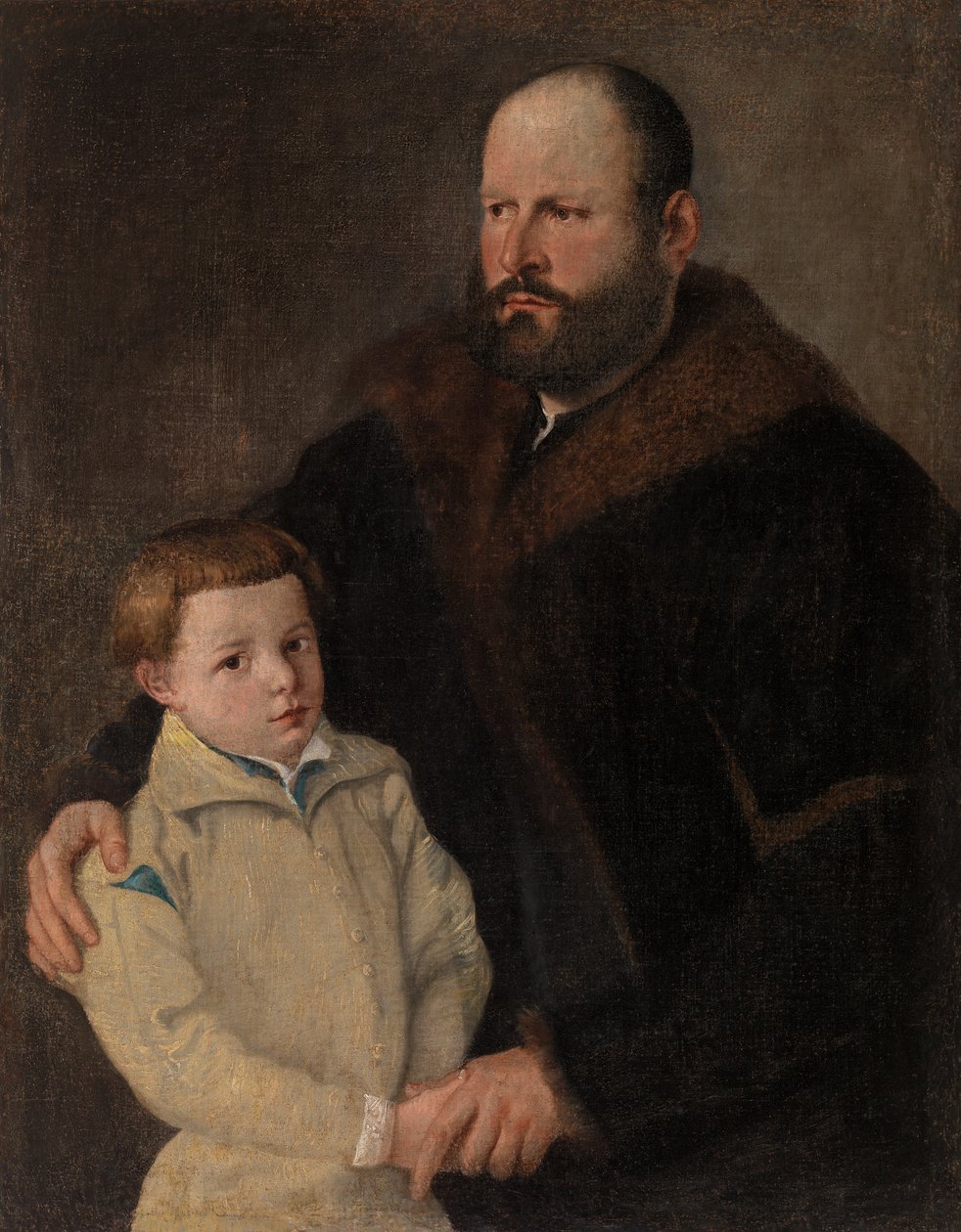 Homme et garçon - Tiziano Vecelli