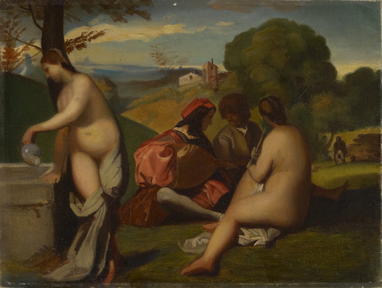 Le Concert pastoral, 1838-43 - Titian c.1488 1576 manner of Titian c.1488 1576 manner of