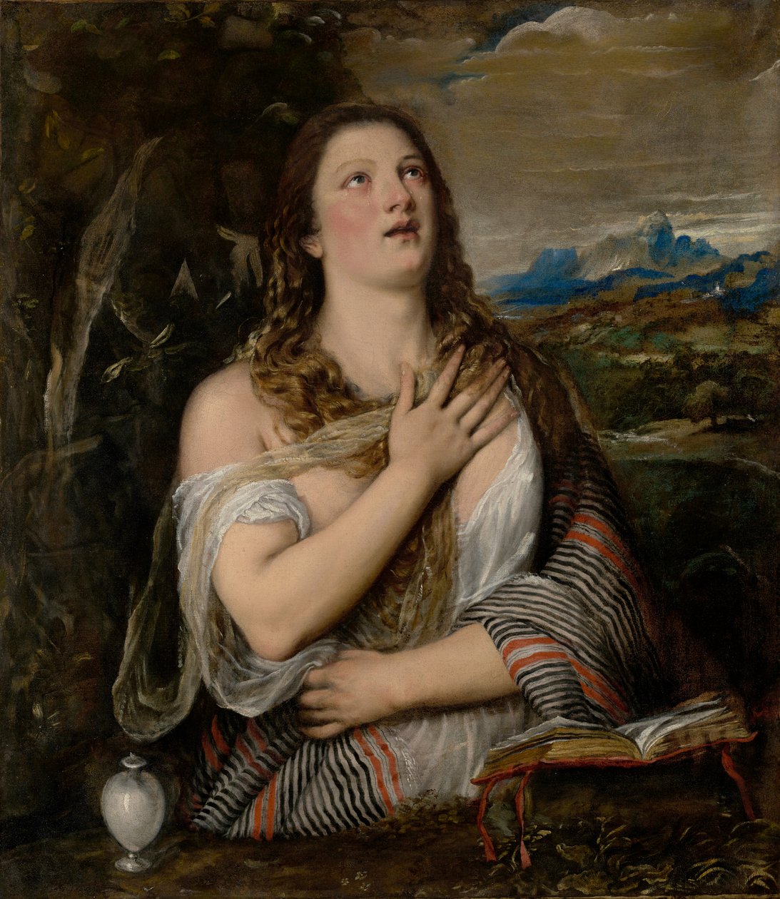 La Madeleine pénitente - Titian (Tiziano Vecellio)