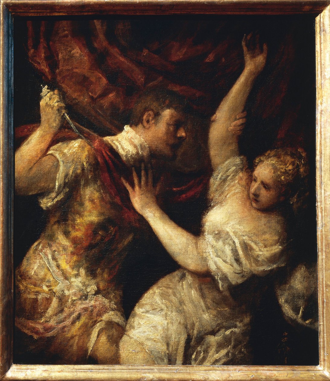 Tarquinius et Lucrèce - Titian (c.1488 1576)