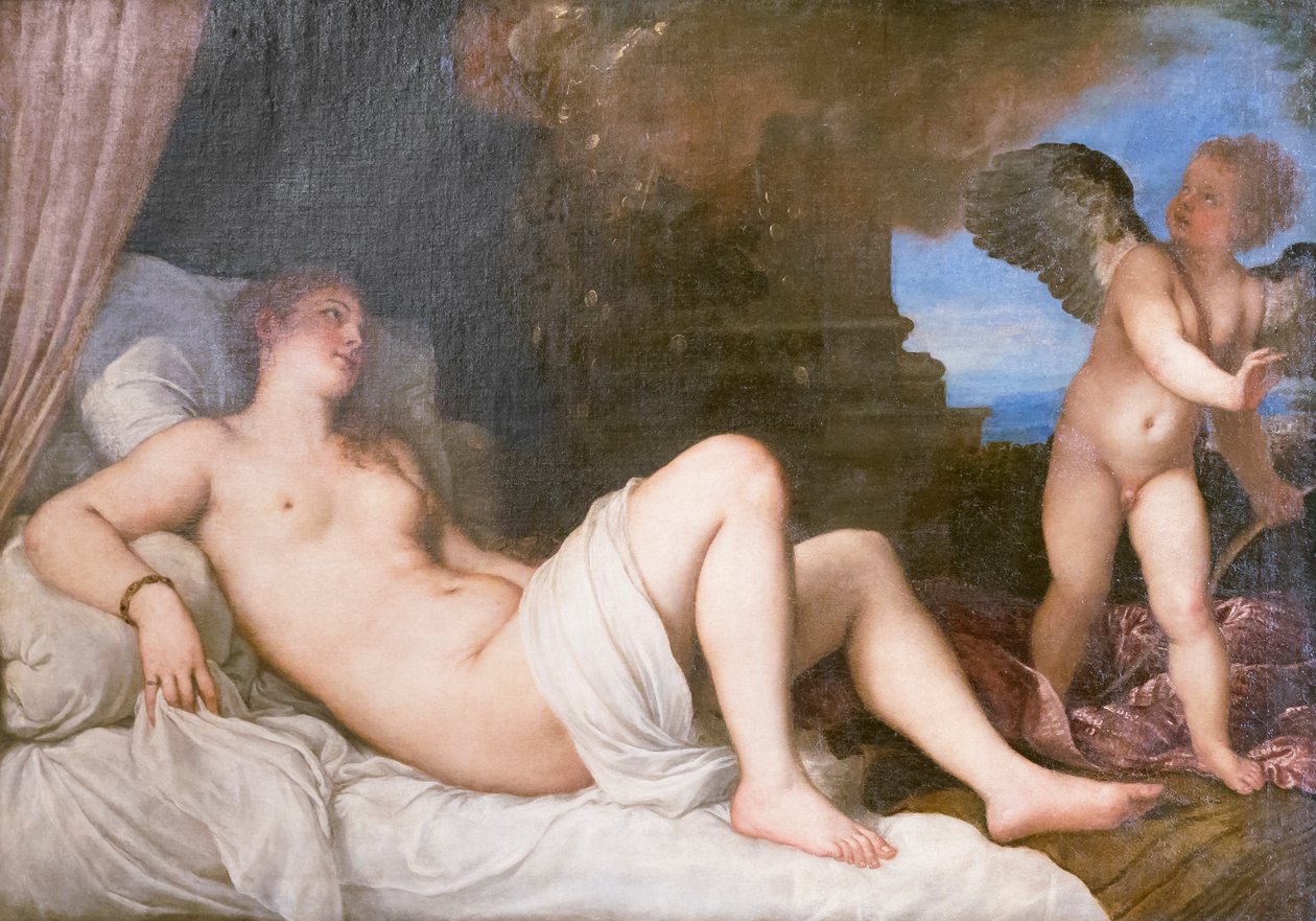 Danaé - Titian (c.1488 1576)
