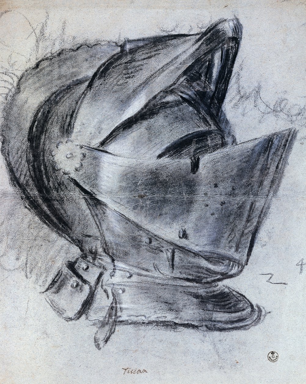 Casque par Titien - Titian (c.1488 1576)