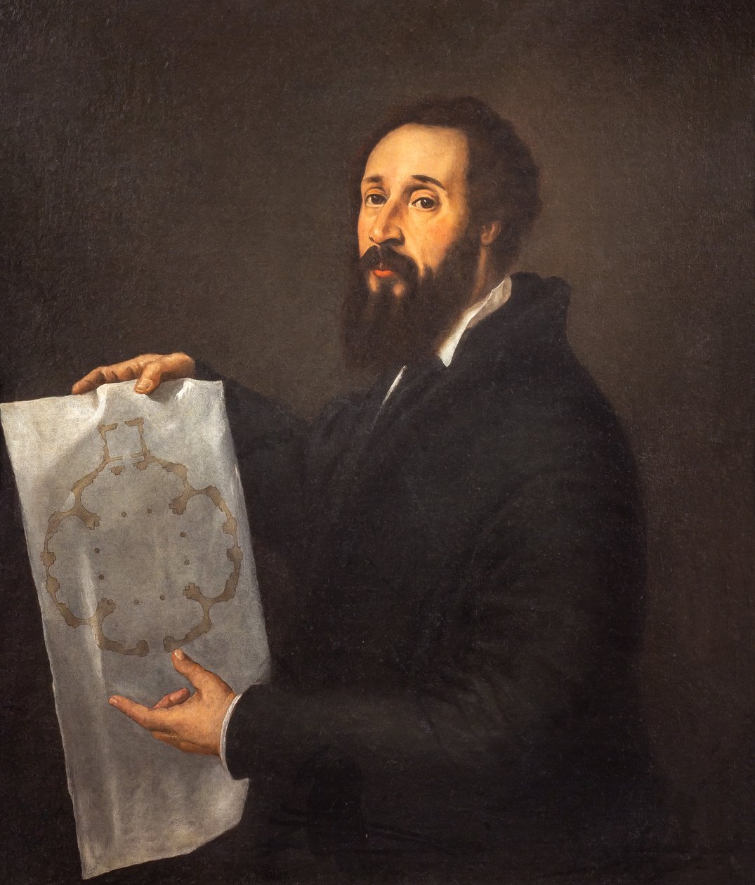 Portrait de Giulio Romano - Titian (c.1488 1576)