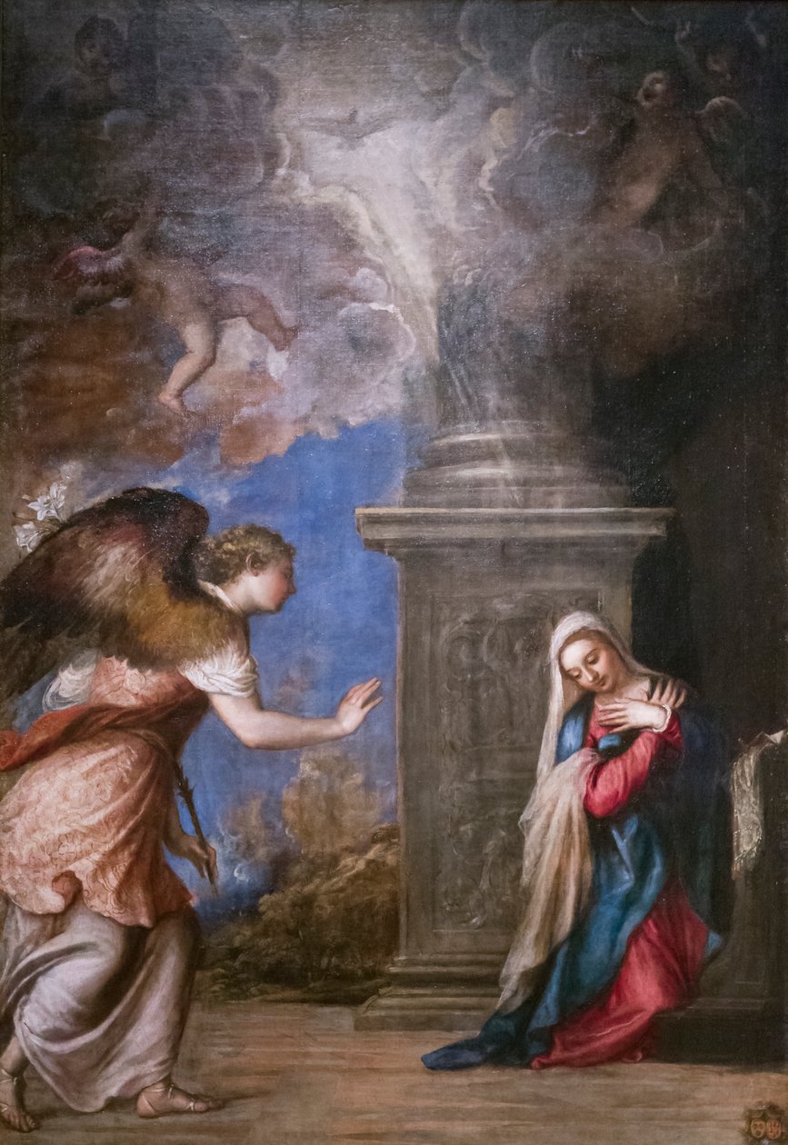 Annonciation - Titian (c.1488 1576)