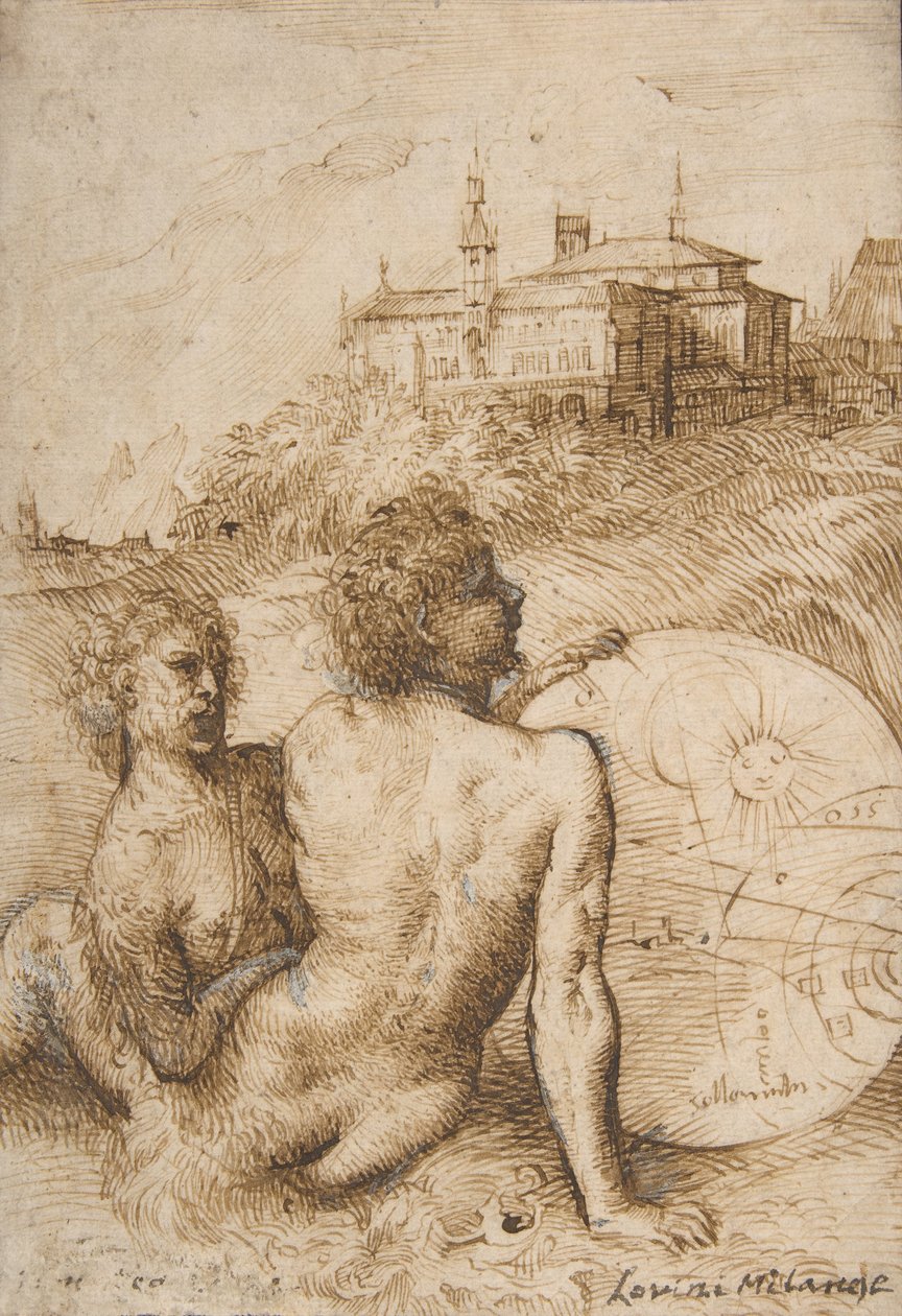 Deux satyres dans un paysage, vers 1505-1510 - Titian