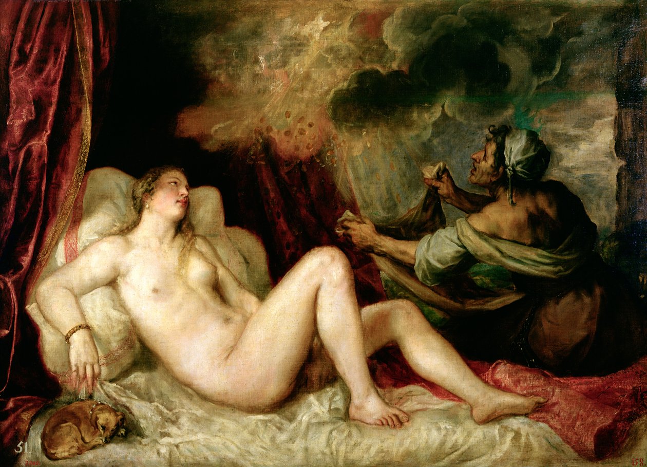 Danaé recevant la pluie d