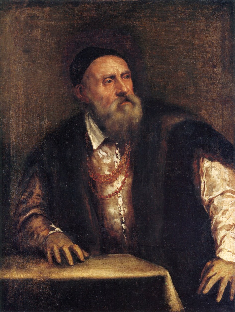 Autoportrait de Titien - Tiziano Vecelli