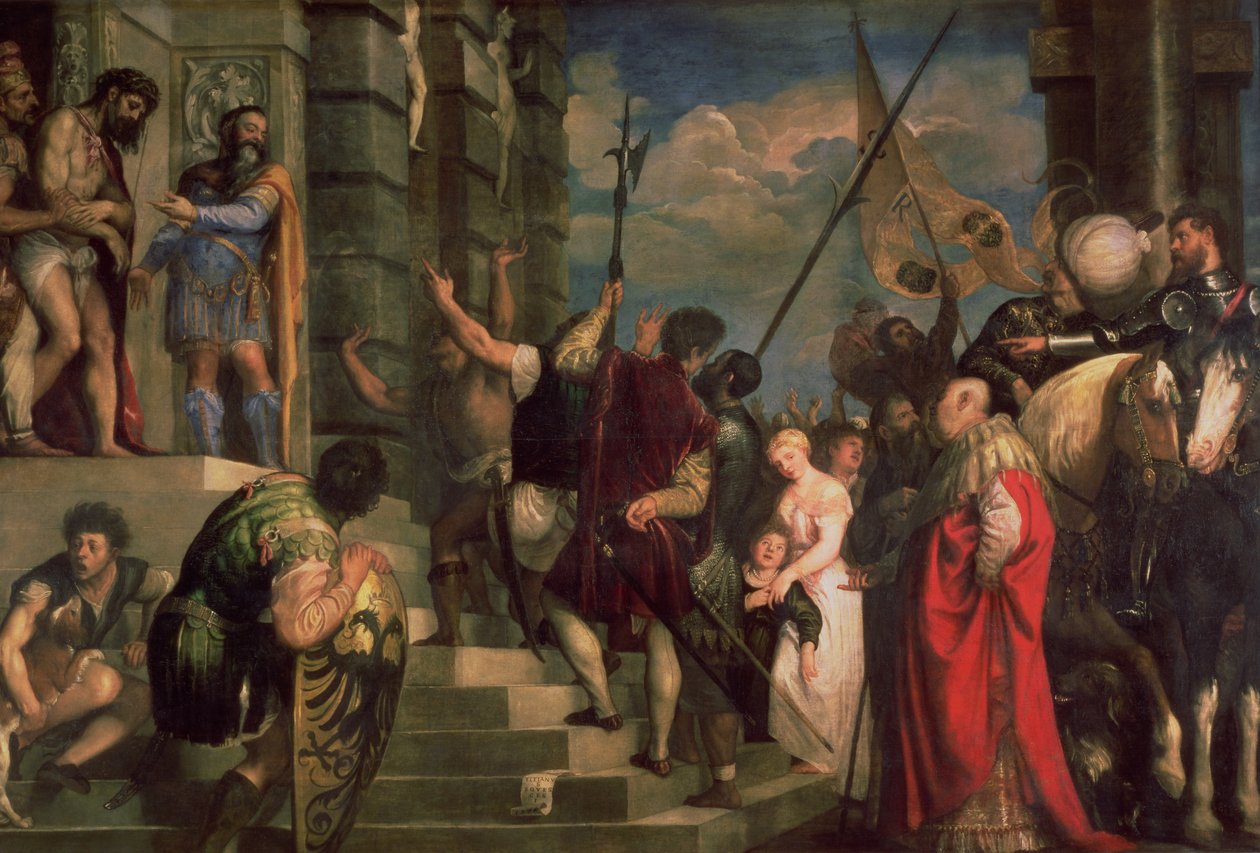 Ecce Homo, 1543 - Tiziano Vecelli