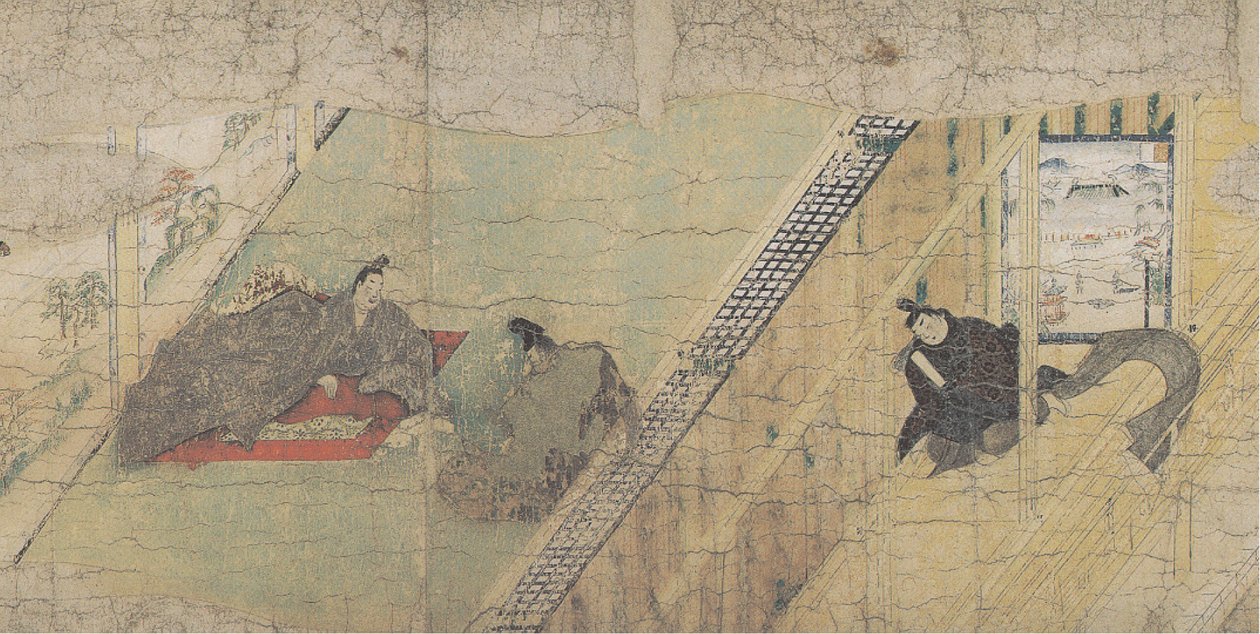 Ban Dainagon Ekotoba (信貴山縁起絵巻) - Tokiwa Mitsunaga
