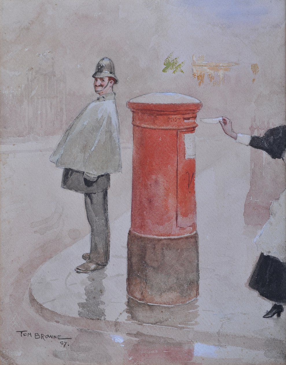 Billet-doux, 1897 - Tom Browne