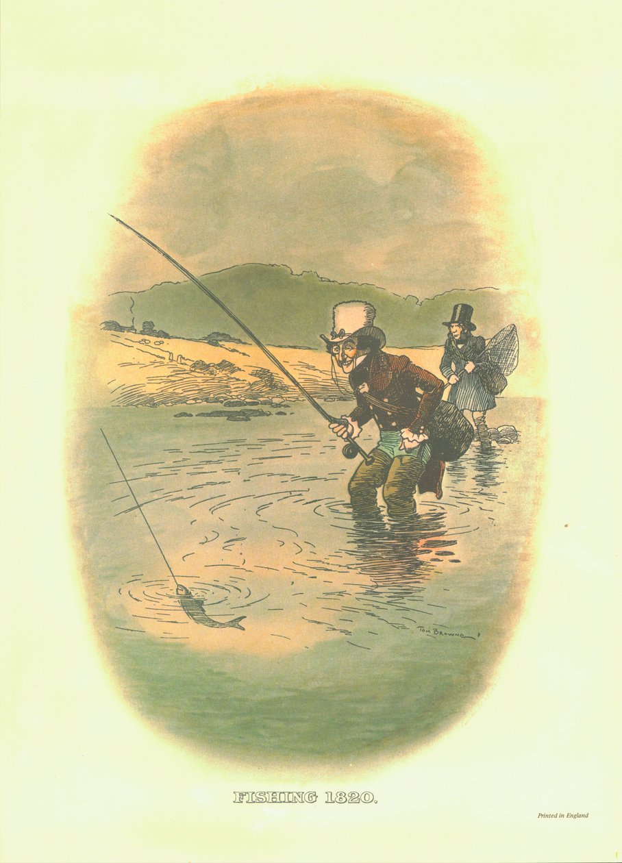 Pêche, 1820, vers 1910 - Tom Browne