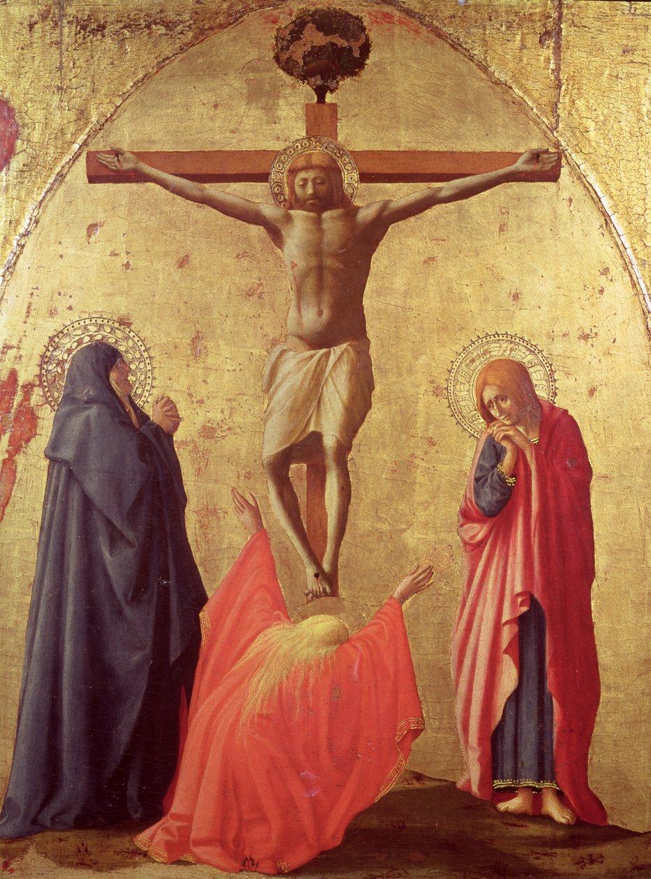 Crucifixion, 1426 - Tommaso Masaccio