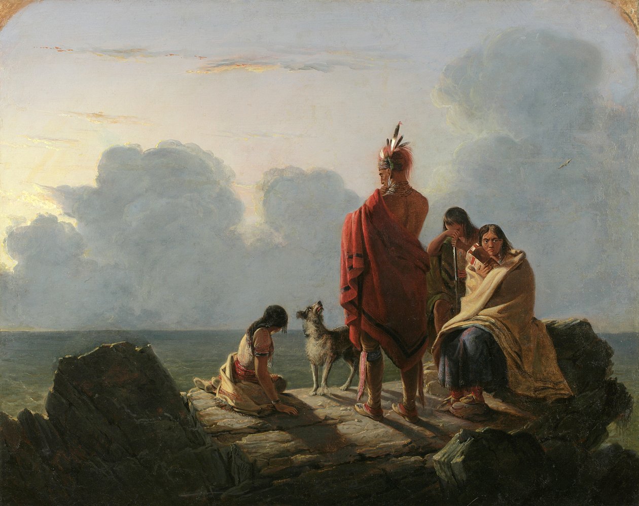 Le Dernier de la Race, 1847 - Tompkins Harrison Matteson