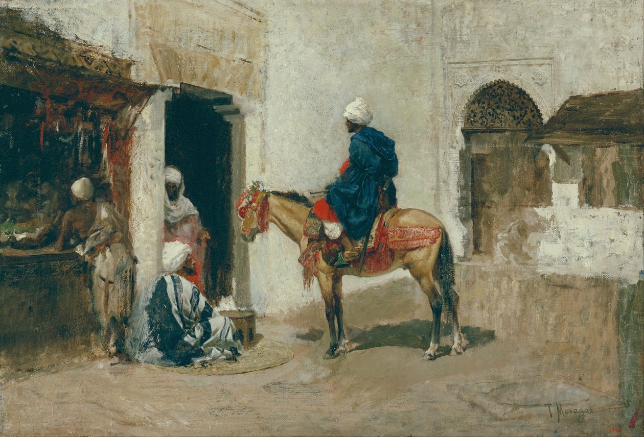 Marocain à cheval - Tomàs Moragas