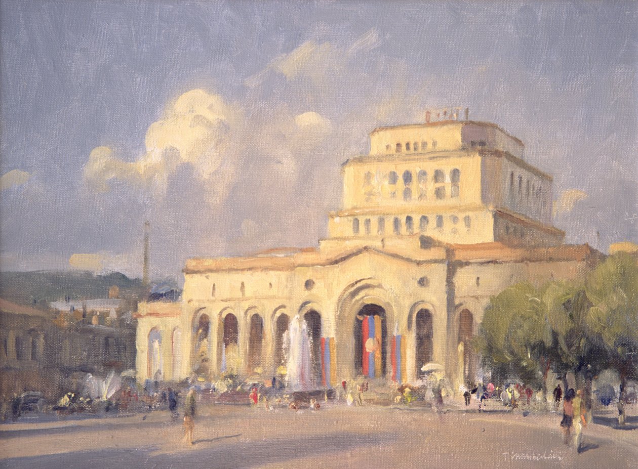 Soir, Place de la République, Erevan - Trevor Chamberlain
