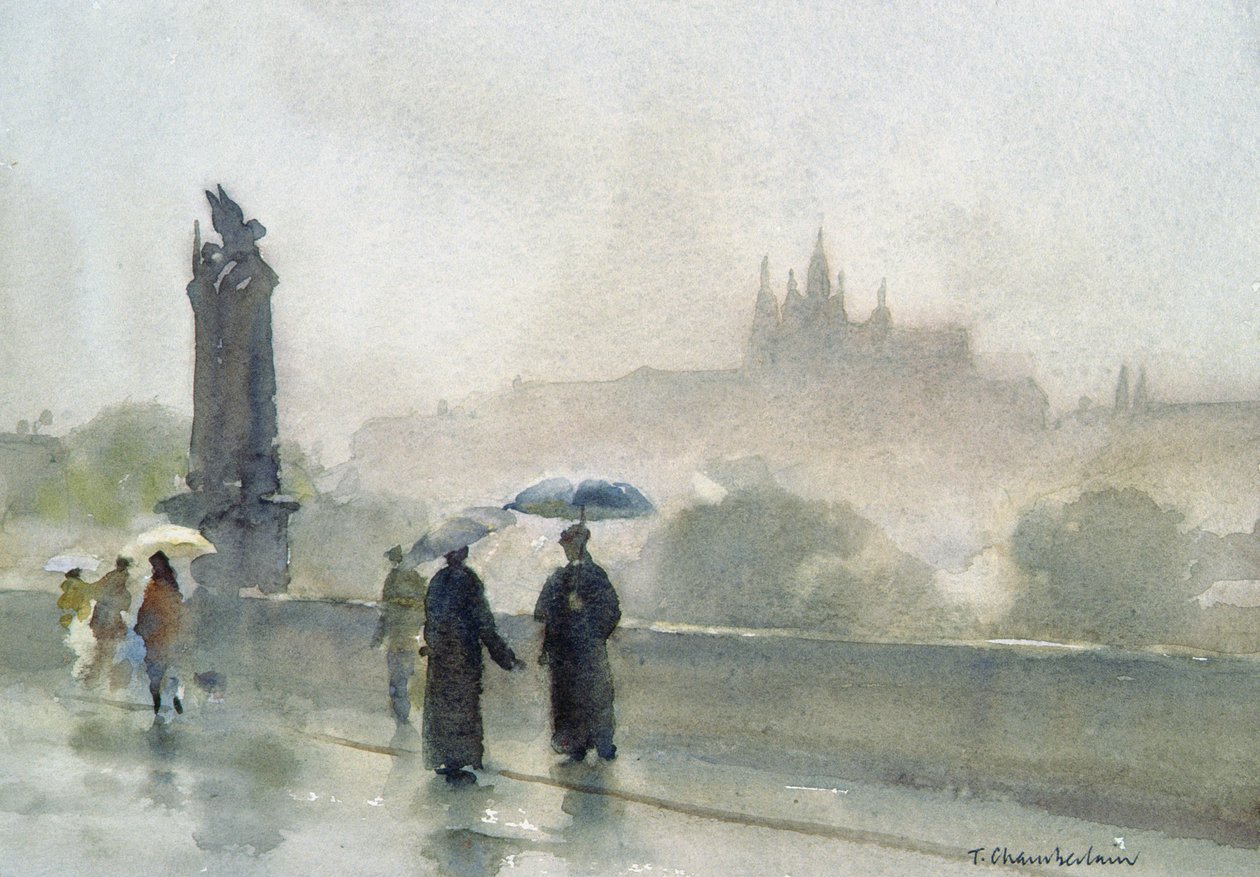 Parapluies, Pont Charles, Prague - Trevor Chamberlain