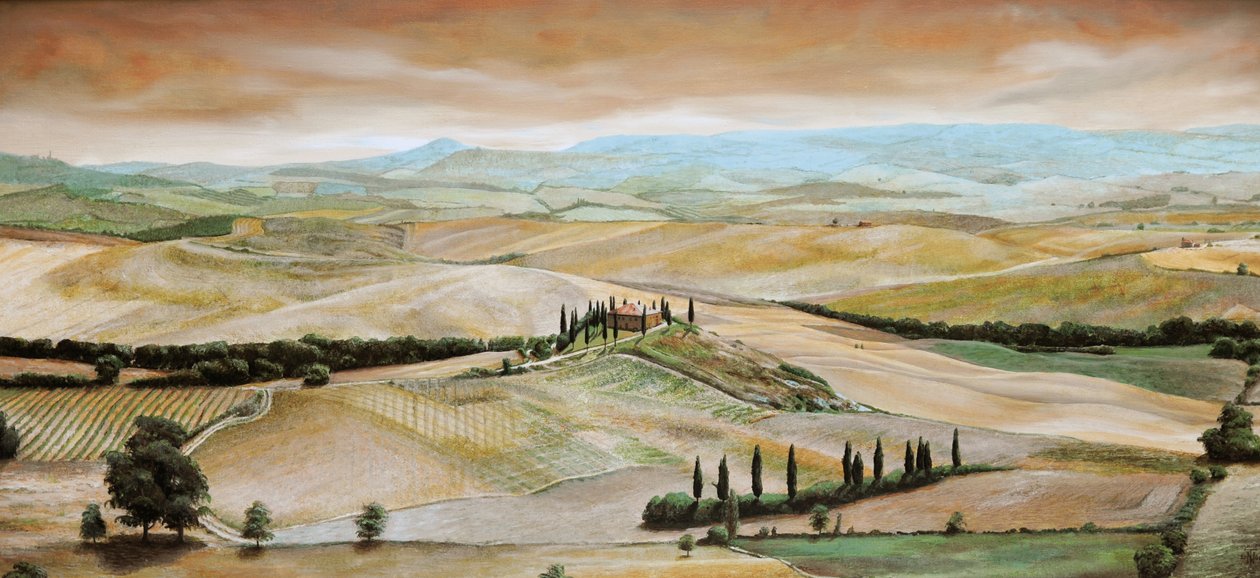 Belvédère, Toscane, 2001 - Trevor Neal