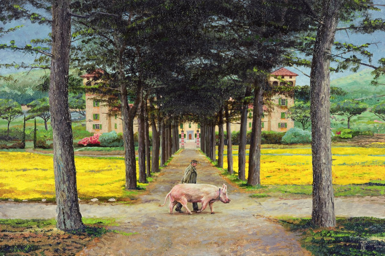Gros cochon, Pistoia, Toscane - Trevor Neal