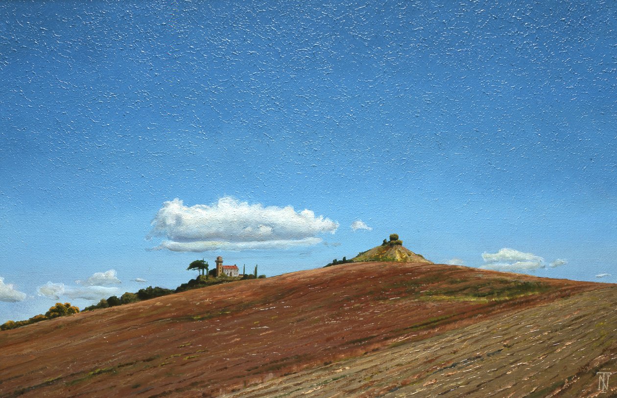 Grand ciel, sommet de colline, Todi, Ombrie, 1998 - Trevor Neal