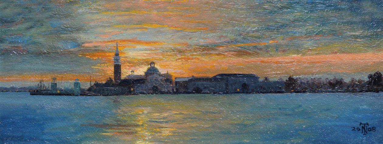 San Giorgio, lagune de Venise, 2008 - Trevor Neal