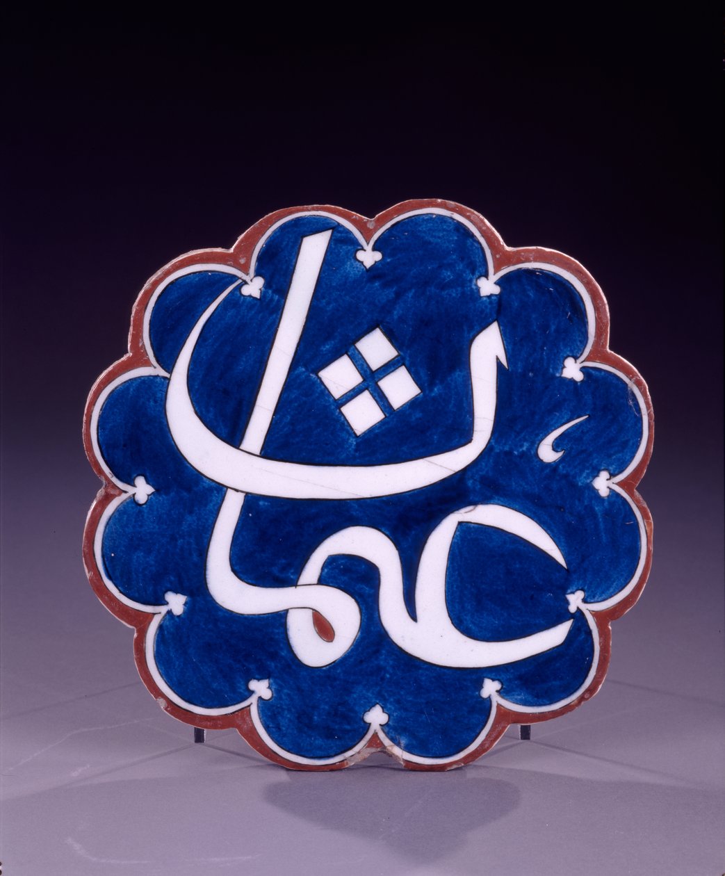 Carreau Iznik lobé - Unknown