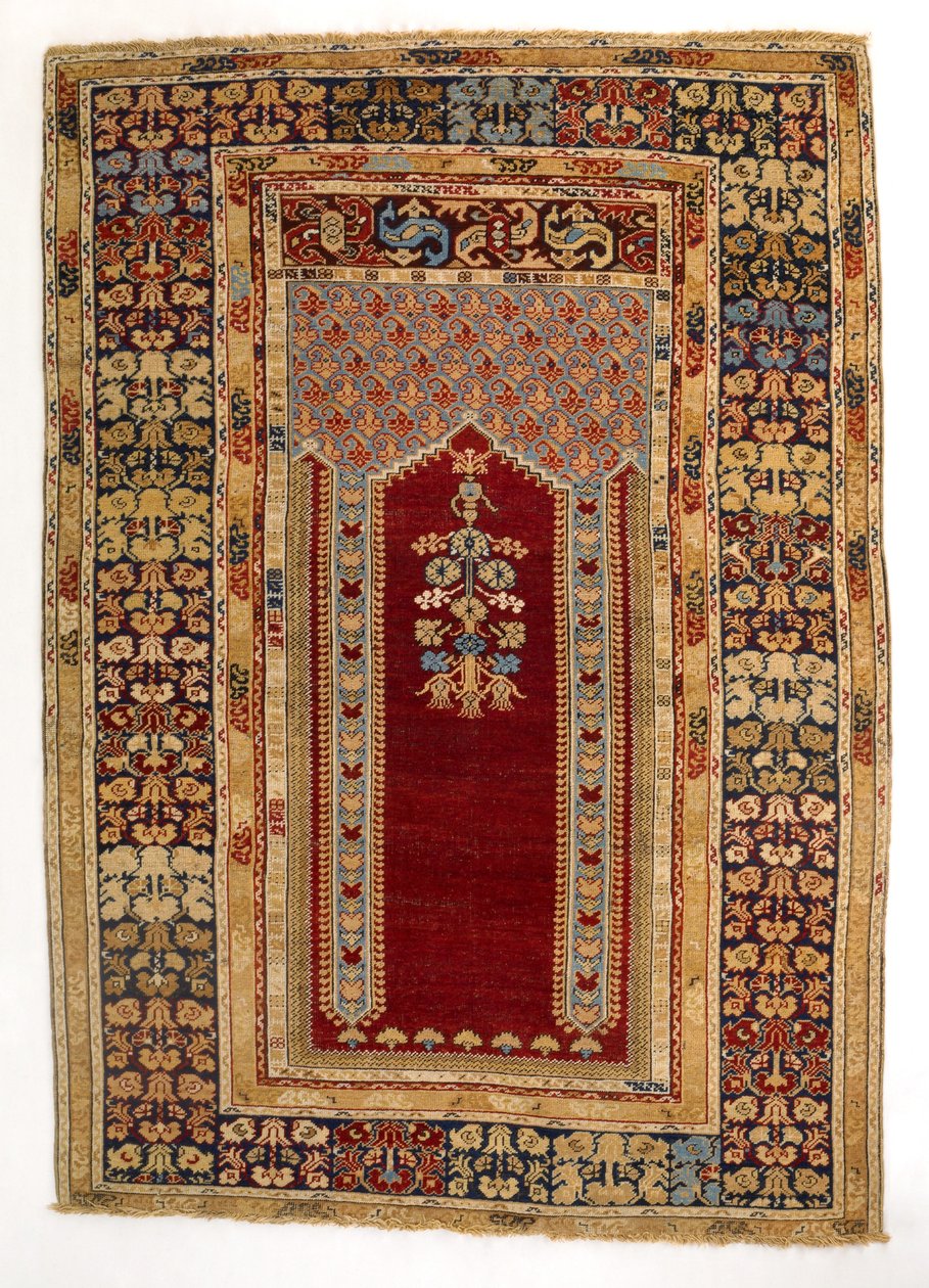 Tapis de prière, Kula, Anatolie (laine) - Turkish School