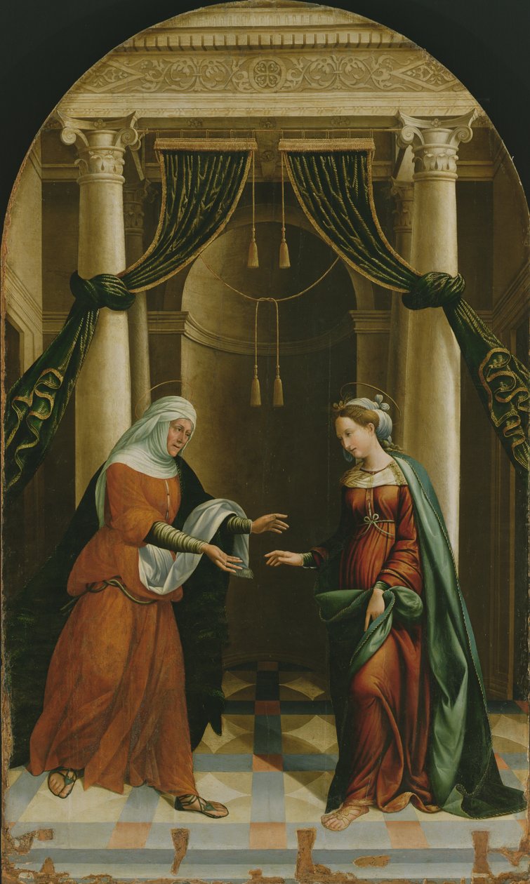 La Visitation - Tuscan School