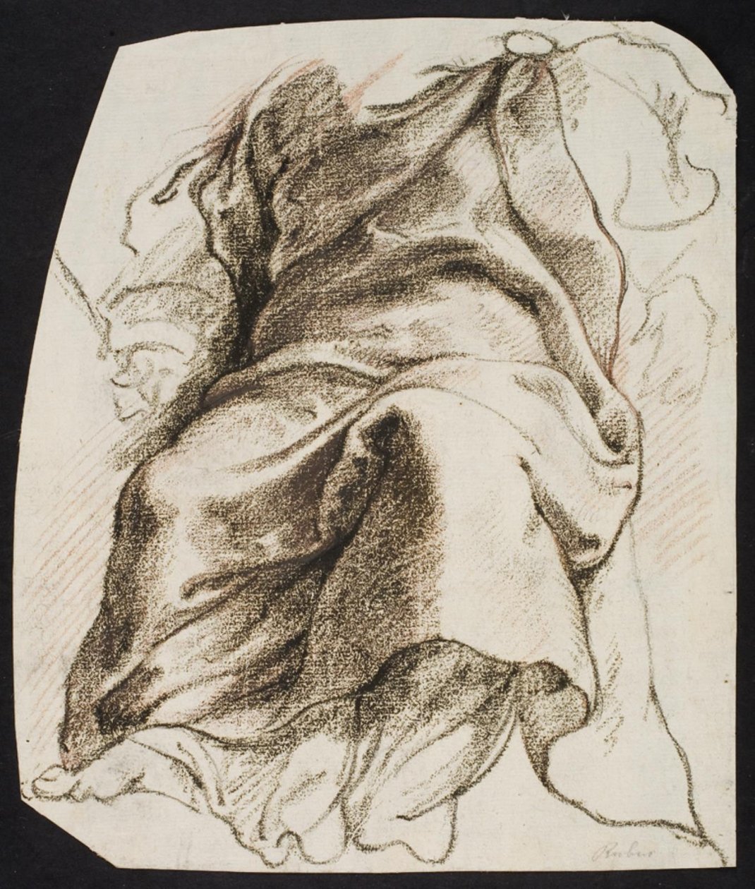 Étude de draperie pour la figure de Dieu le Père - Ubekendt