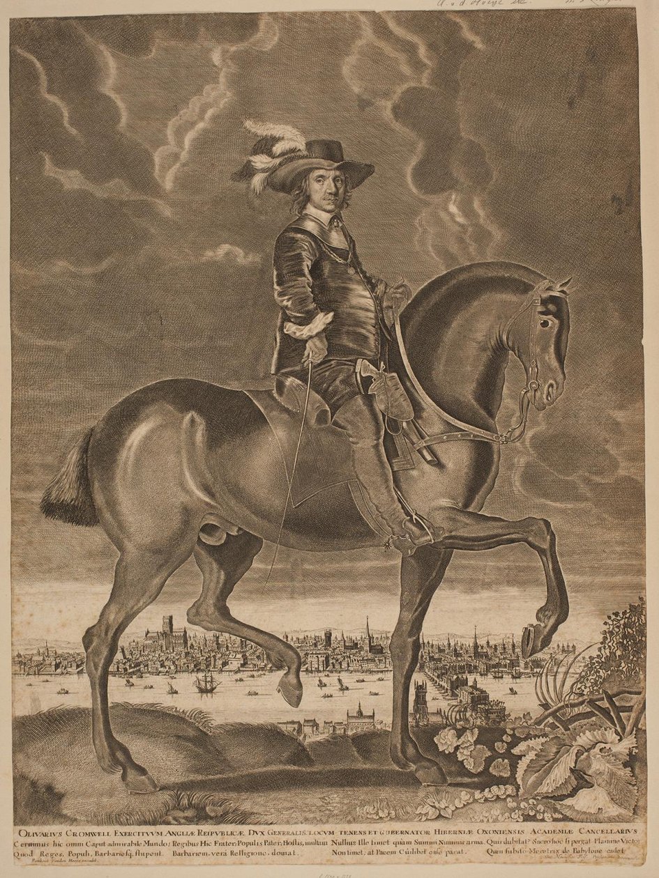 Oliver Cromwell à cheval - Ubekendt