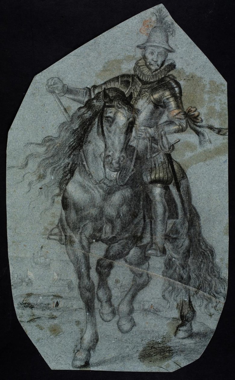 Portrait de cavalier - Ubekendt