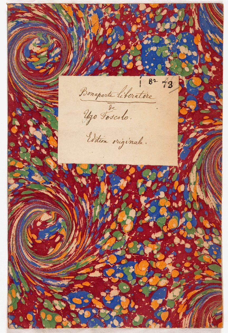 Bonaparte Libérateur, édition originale, 1797 - Ugo Foscolo