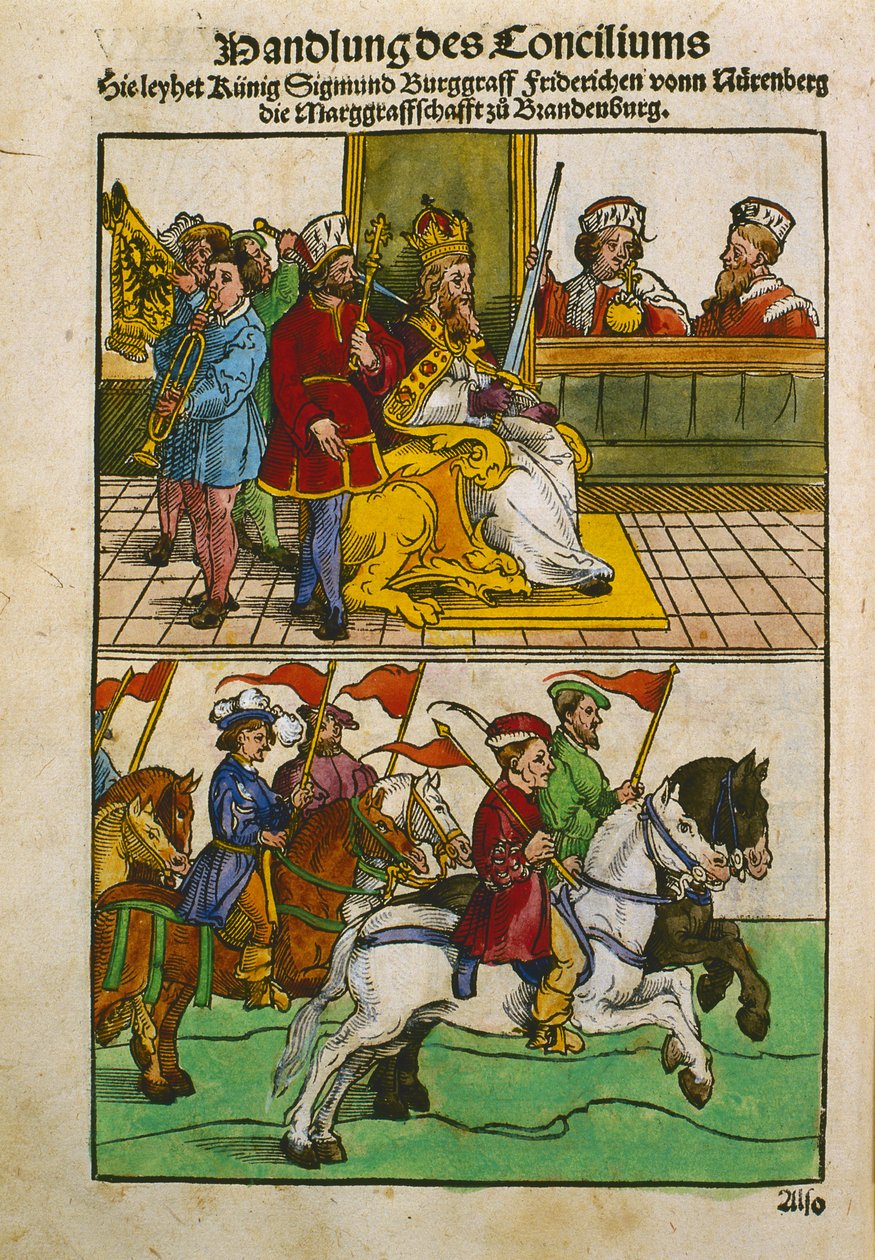 Sigismond au Concile de Constance, de 