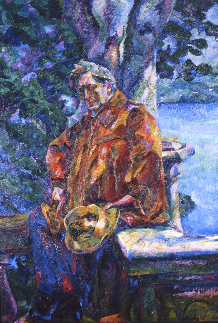 Portrait de Ferruccio Busoni, 1916 - Umberto Boccioni